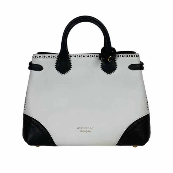 Medium Banner House Check Bag w/ detachable strap. 10"Hx13.5"Wx6"D - Picture 2 of 4